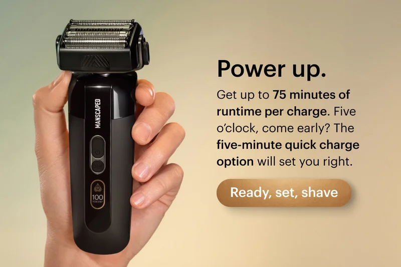 Ready, set, shave