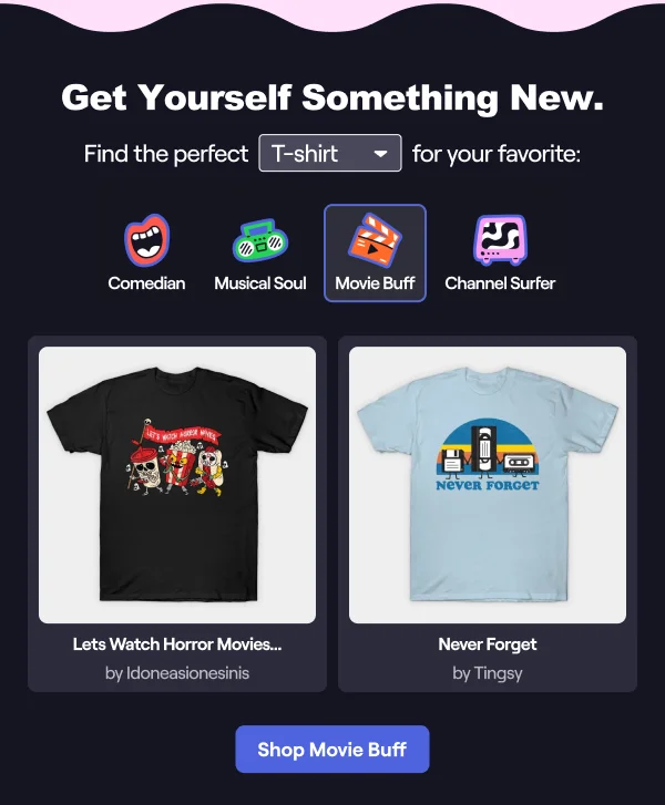 Shop Movie Buff