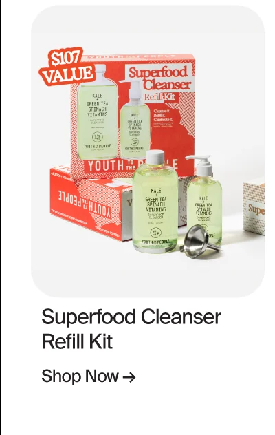 Superfood Cleanser Refill Kit
