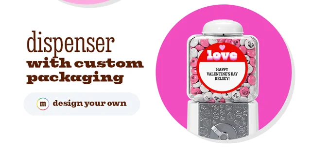 DISPENSER WITH CUSTOM PACKAGING