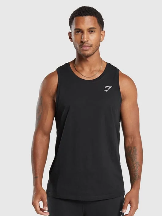 CREST TANK - BLACK