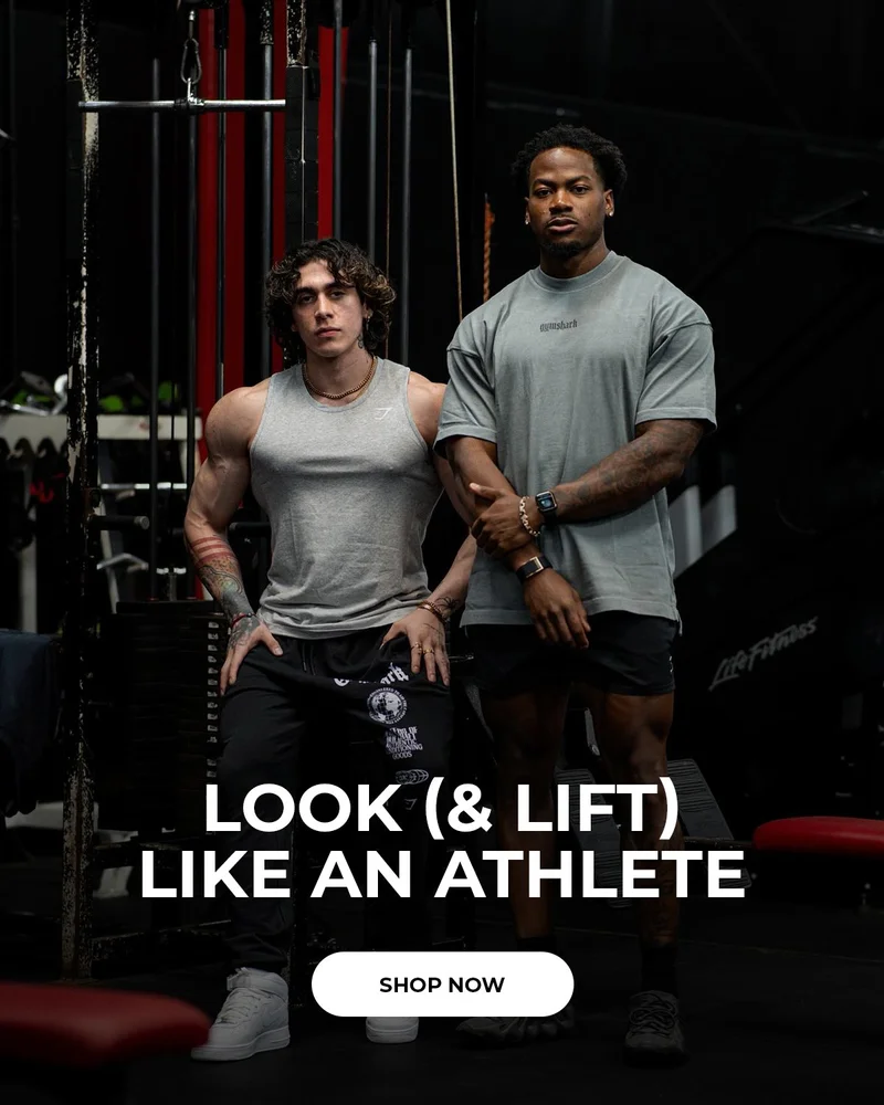LOOK (& LIFT) LIKE AN ATHLETE. SHOP NOW.