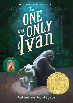 Book | The One and Only Ivan (Newbery Medal Winner) By Katherine Applegate.