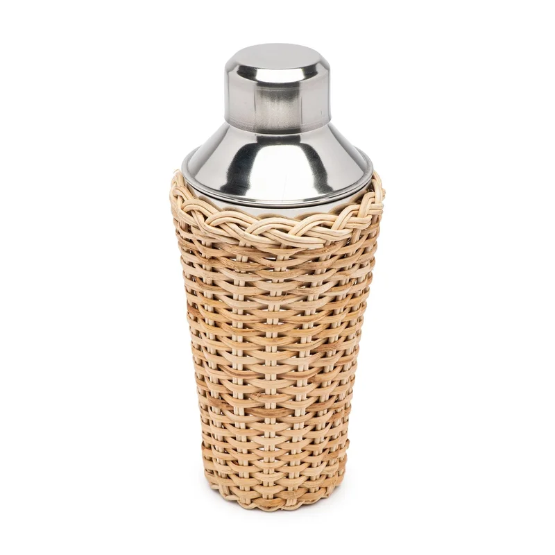 Image of Rattan Cocktail Shaker