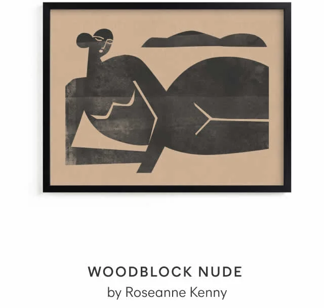 Woodblock Nude