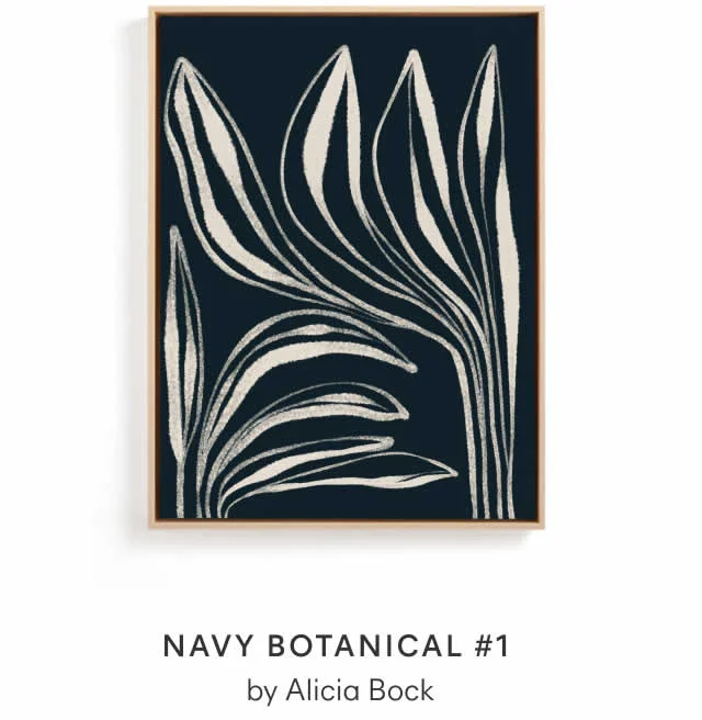 Navy Botanical #1