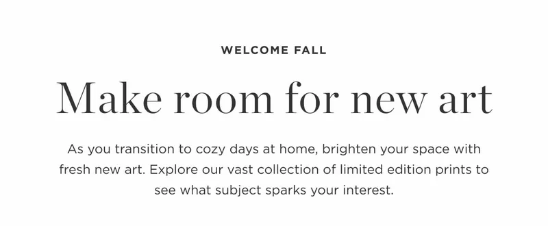Make Room for New Art