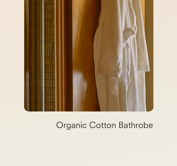 Organic Cotton Bathrobe