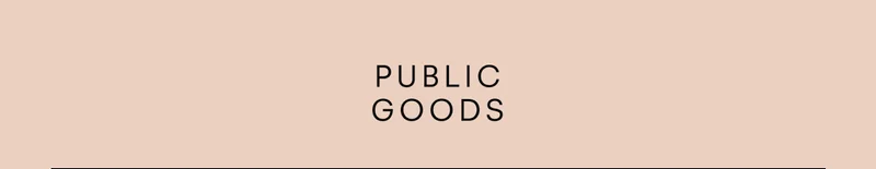 Public Goods