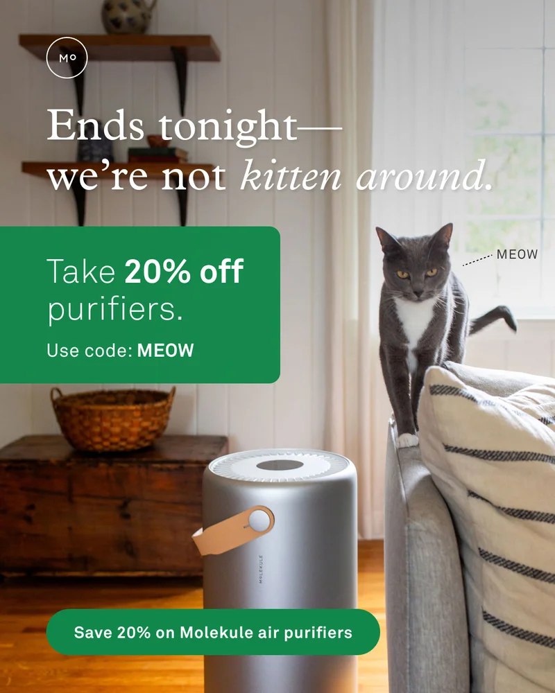 We put the purr in air purification