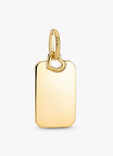 Rectangle Shine Pendant