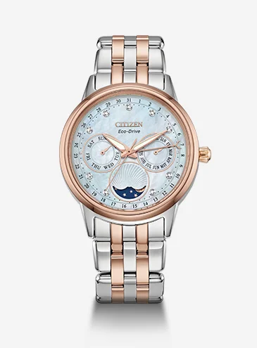 Calendrier White Dial Stainless Steel Bracelet FD0006-56D
