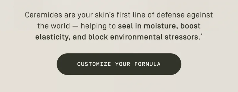 Customize your formula