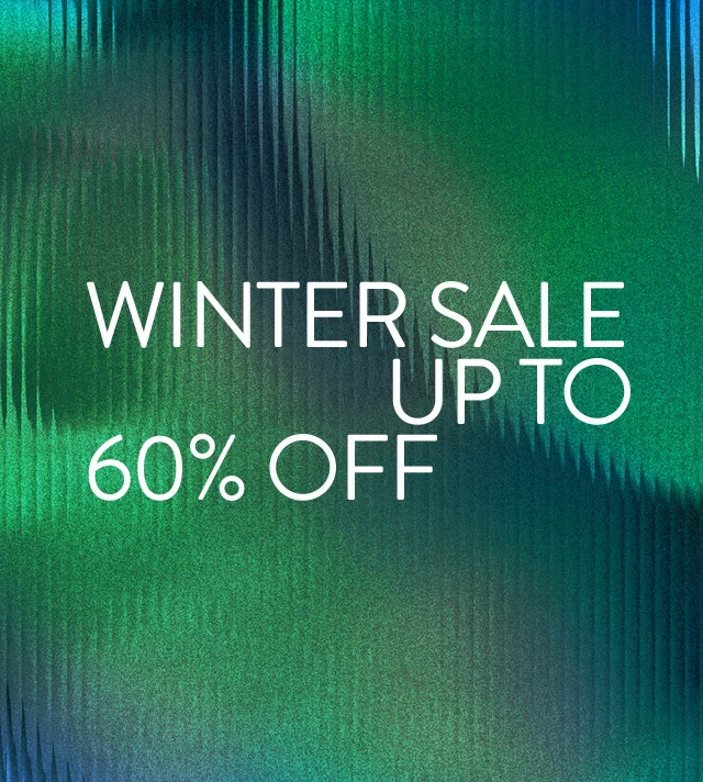 Winter Sale: up to 60% off.
