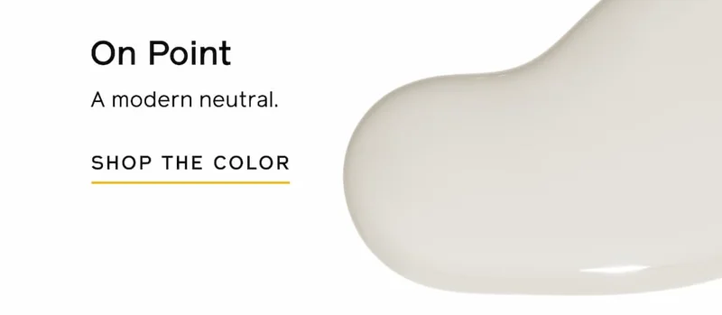 On Point: A modern neutral. SHOP THE COLOR