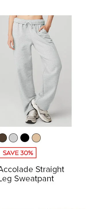 ACCOLADE STRAIGHT LEG SWEATPANT