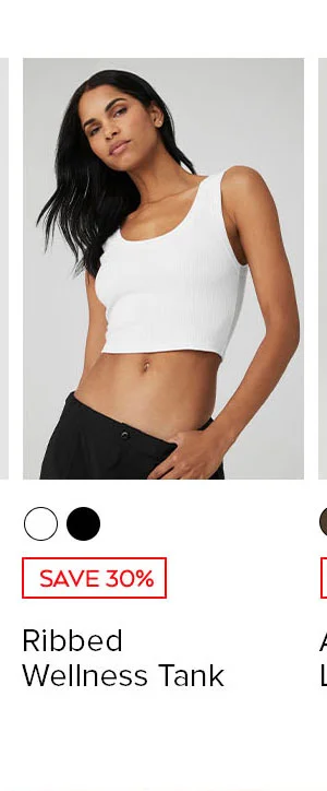 RIBBED WELLNESS TANK