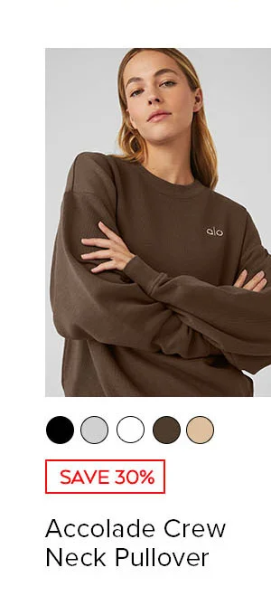 ACCOLADE CREW NECK PULLOVER