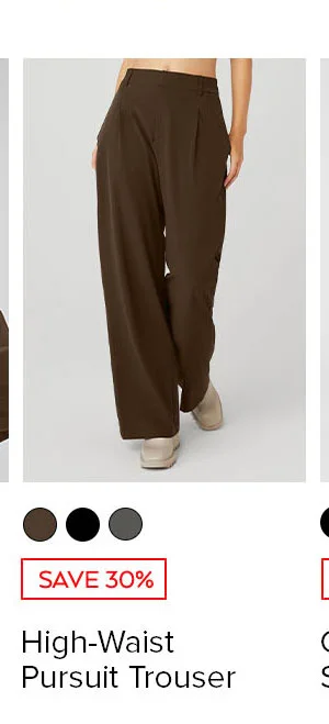 HIGH-WAIST PURSUIT TROUSER