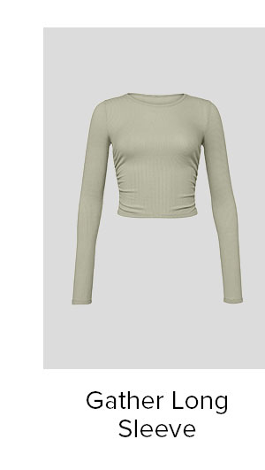 GATHER LONG SLEEVE