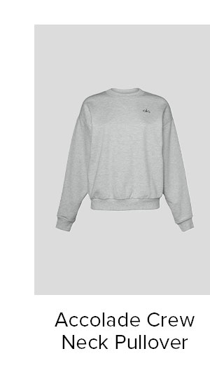 accolade crew neck pullover