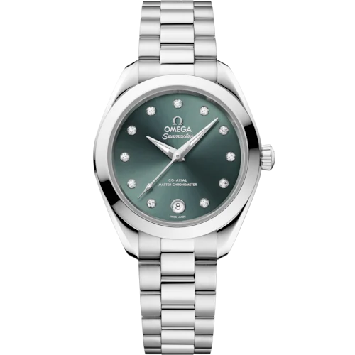 Seamaster Aqua Terra 150M 30 mm, steel on steel