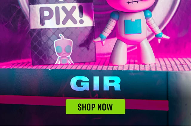 HT Exclusive Invader Zim x Thrilljoy Gir Figure. Shop Now