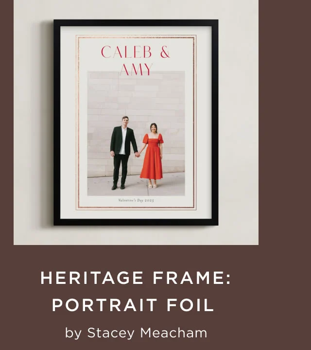 Heritage Frame: Portrait Foil