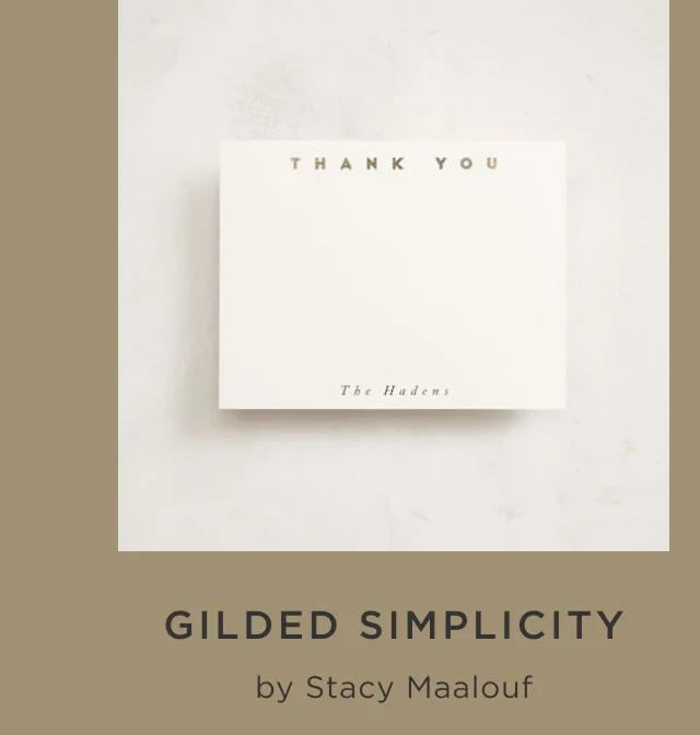 Gilded Simplicity
