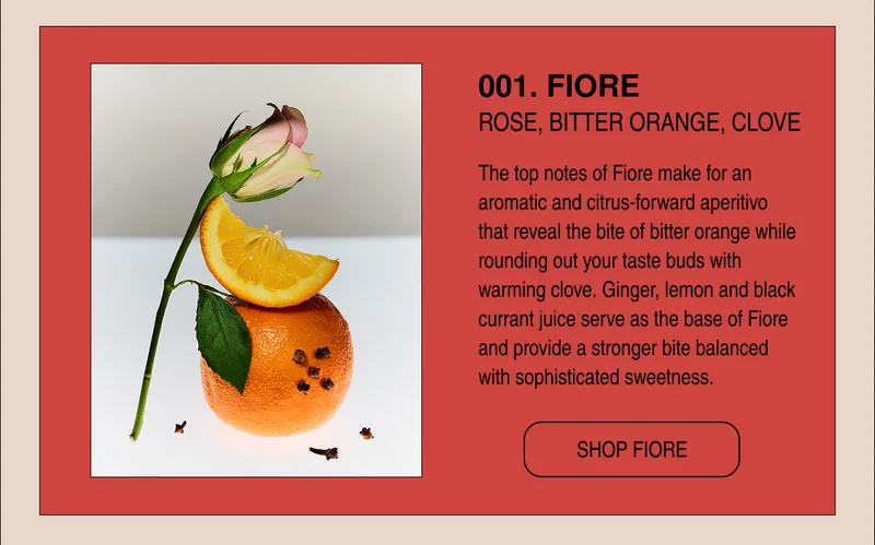 001. FIORE | ROSE, BITTER ORANGE, CLOVE