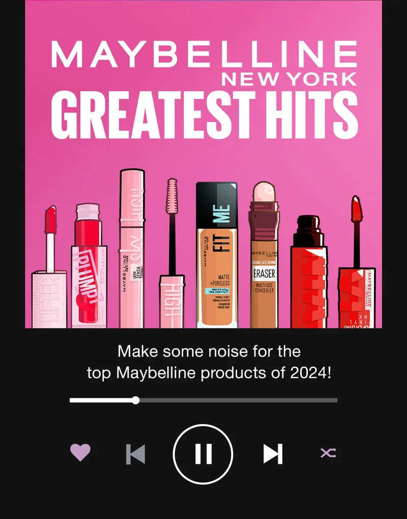 Maybelline's Greatest Hits of 2024