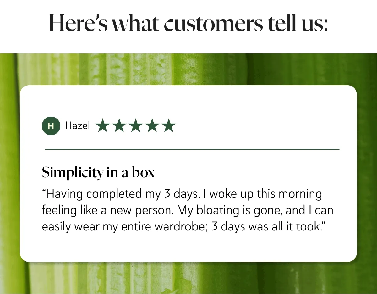 Here’s what customers tell us: