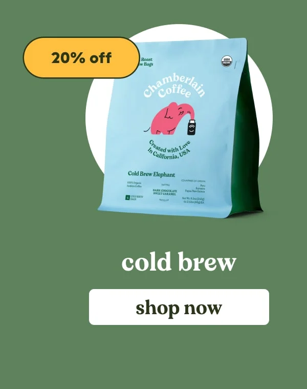 Cold Brew [SHOP NOW] 20% OFF