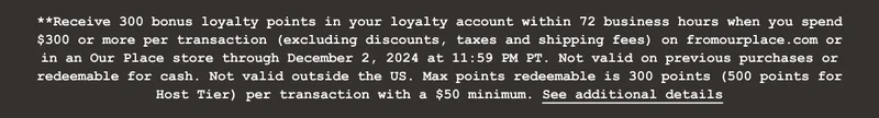 *How to Redeem Loyalty Rewards: Sign-in to your account using the email address you used to shop previously (your rewards points will be waiting for you)! After successfully signing in, continue to checkout where you can choose your available reward and apply points towards your purchase.