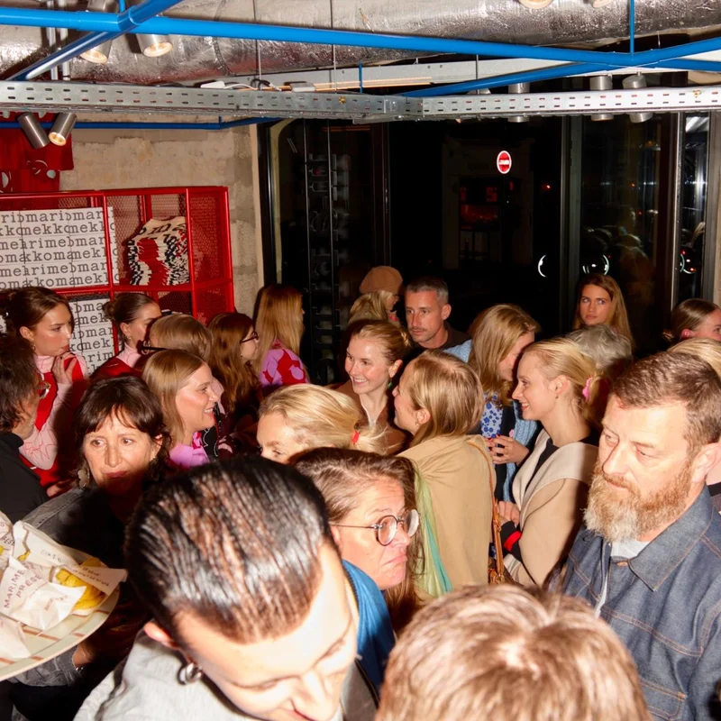The most colorful party in Le Marais