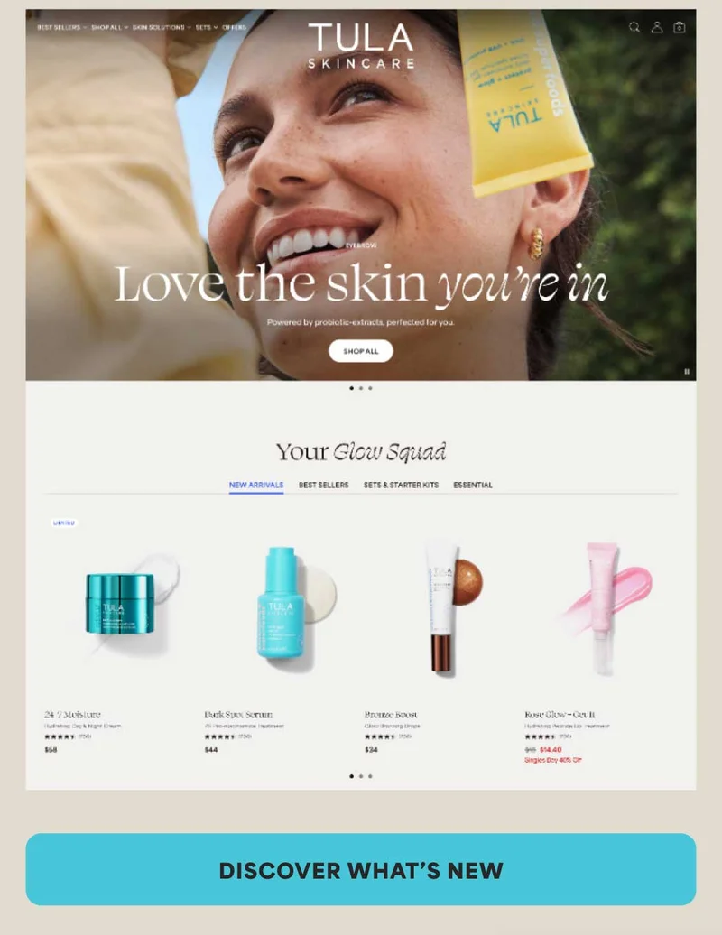 DISCOVER WHAT’S NEW
