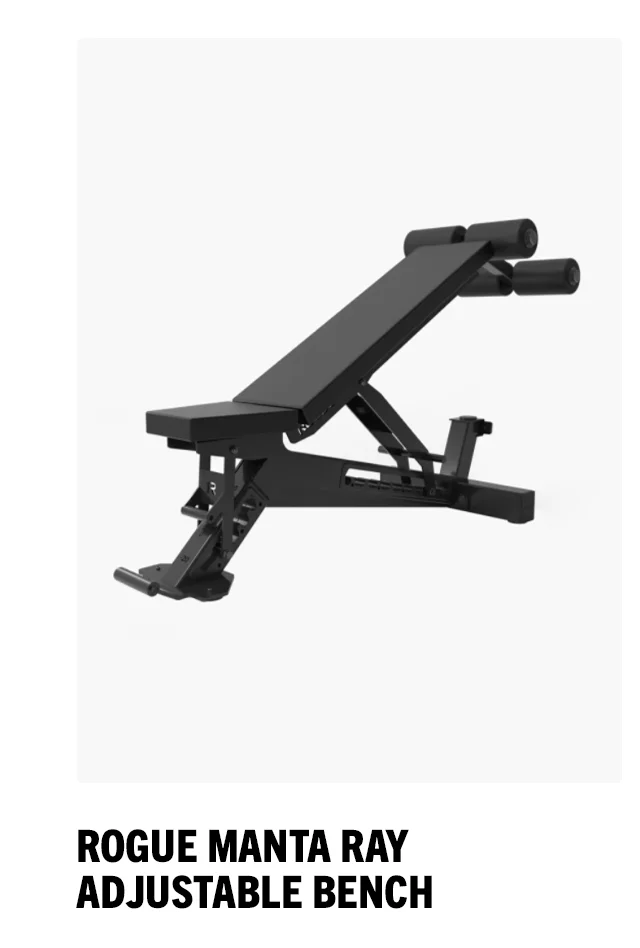 Rogue Manta Ray Adjustable Bench