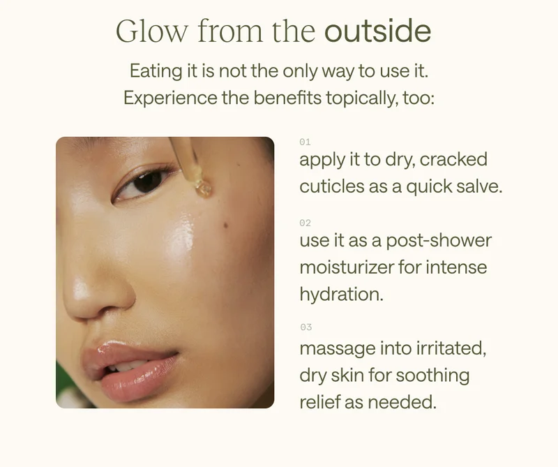Glow from the outside