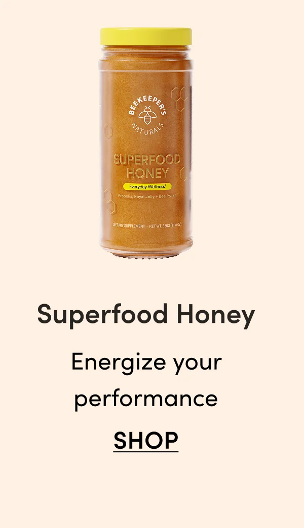 Superfood Honey Energize your performance