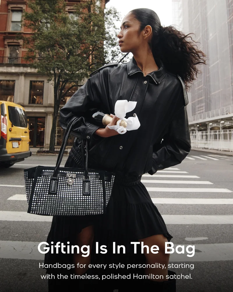 Gifting Is In The Bag Handbags for every style personality, starting with the timeless, polished Hamilton satchel.