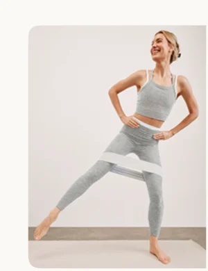 Spacedye Layered High Waisted Midi Legging