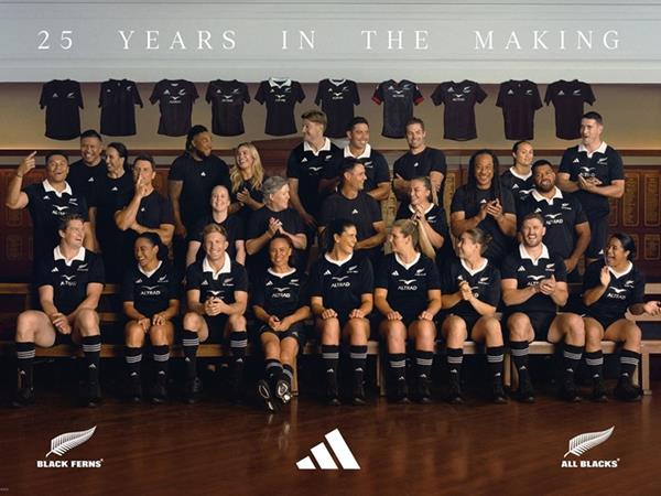 adidas and New Zealand Rugby Celebrate 25 Years of Rugby Partnership