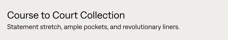 Course to Court Collection