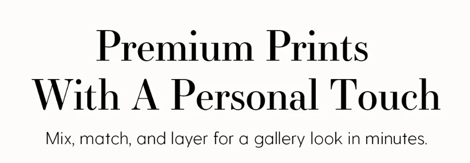 mix, match and layer for a gallery look