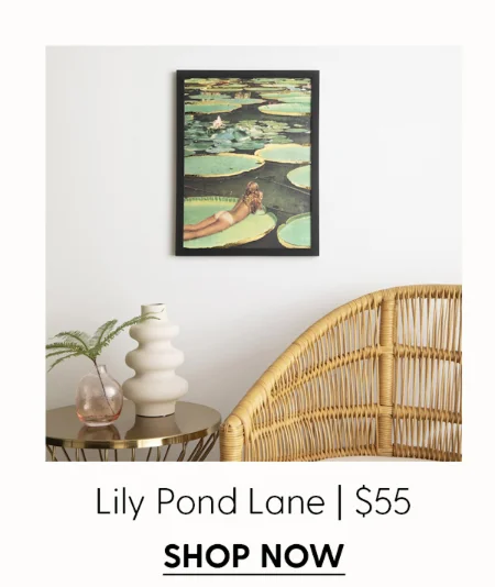 Lily Pond Lane - Limited Edition Foil Art Print