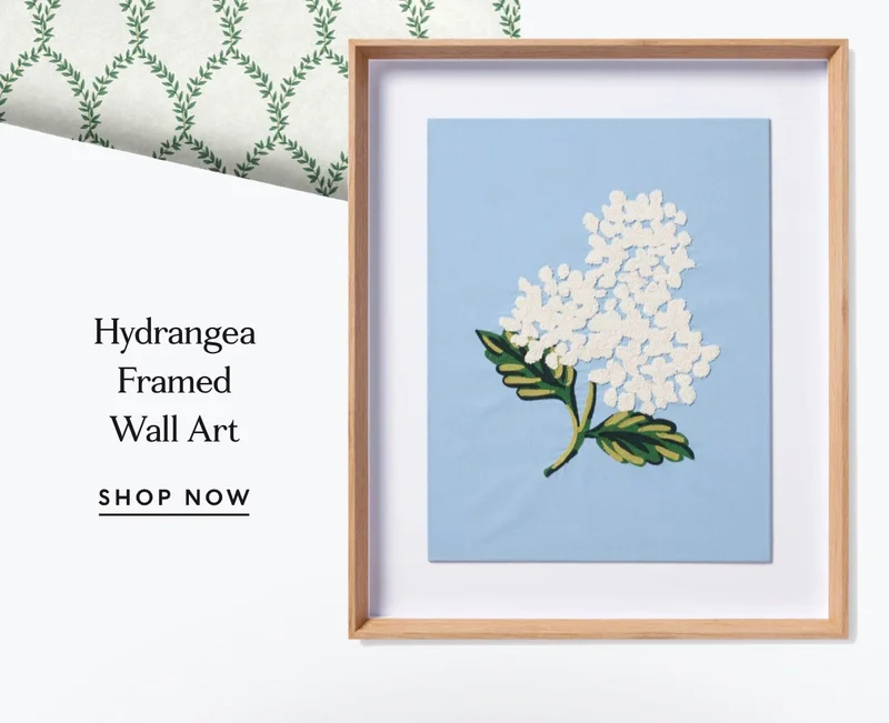 Shop Hydrangea Framed Wall Art