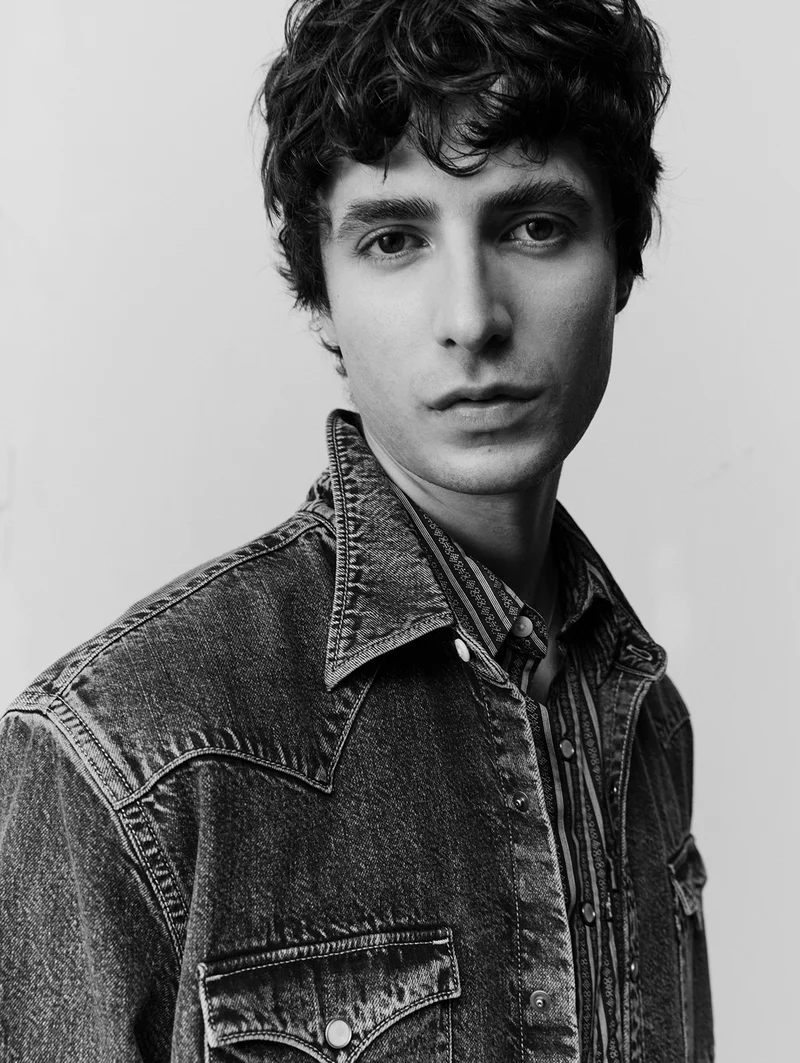 Man wearing a western shirt