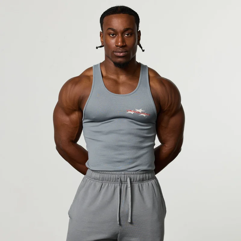 Image of QUICKSTRIKE SLATE FITTED RIB VEST