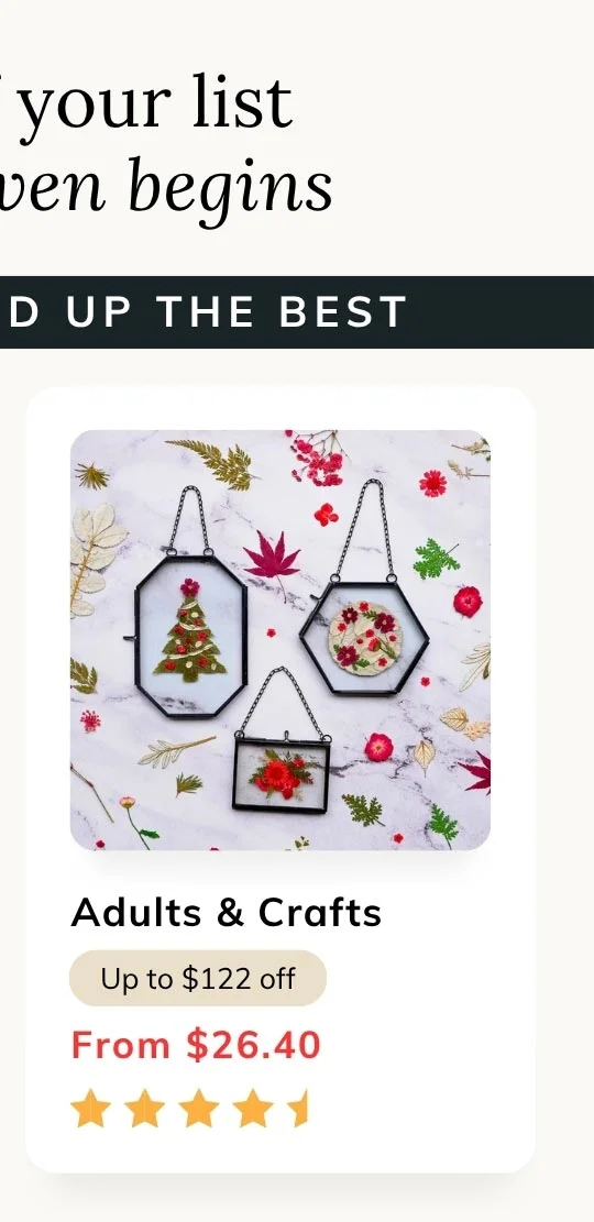 The Adults & Crafts Crate