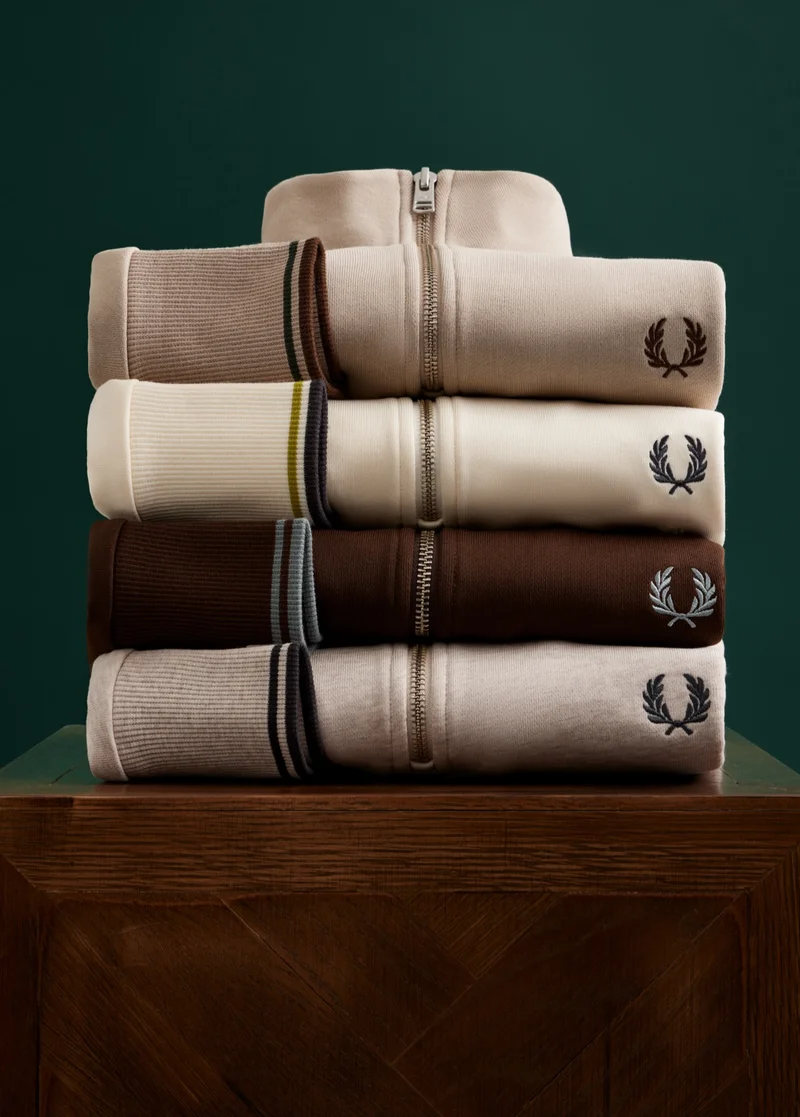 Fred Perry Half Zip Sweatshirts